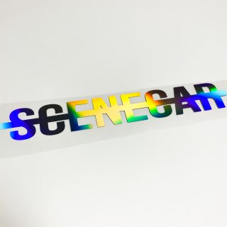 SCENECAR Aufkleber Hologramm