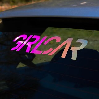 GIRLCAR Aufkleber Tuningsticker