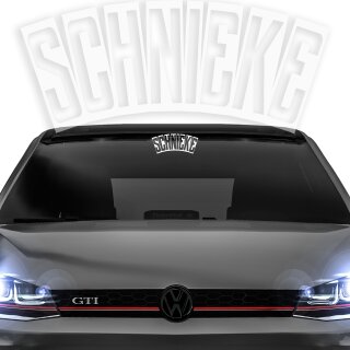 Schnieke Aufkleber Front