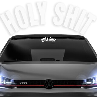 Holy Shit Autoaufkleber