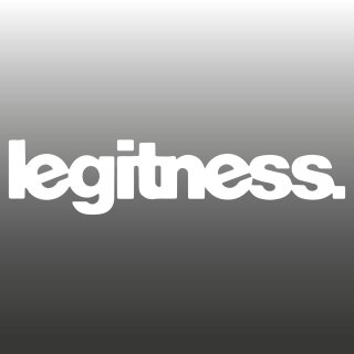legitness. Aufkleber