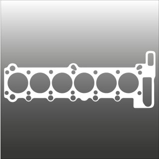 6 Zylinder Motor Aufkleber
