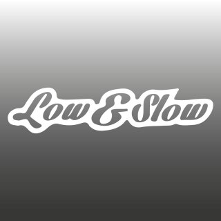 Low&amp;Slow Aufkleber