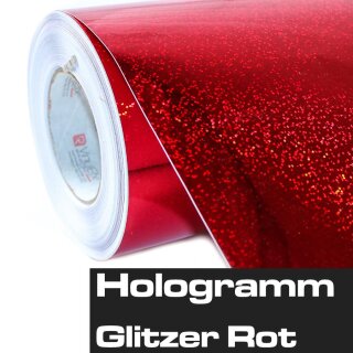 Oldschool Aufkleber 8 St&uuml;ck Altdeutsche Schrift HOLOGRAMM GLITZER ROT au&szlig;en